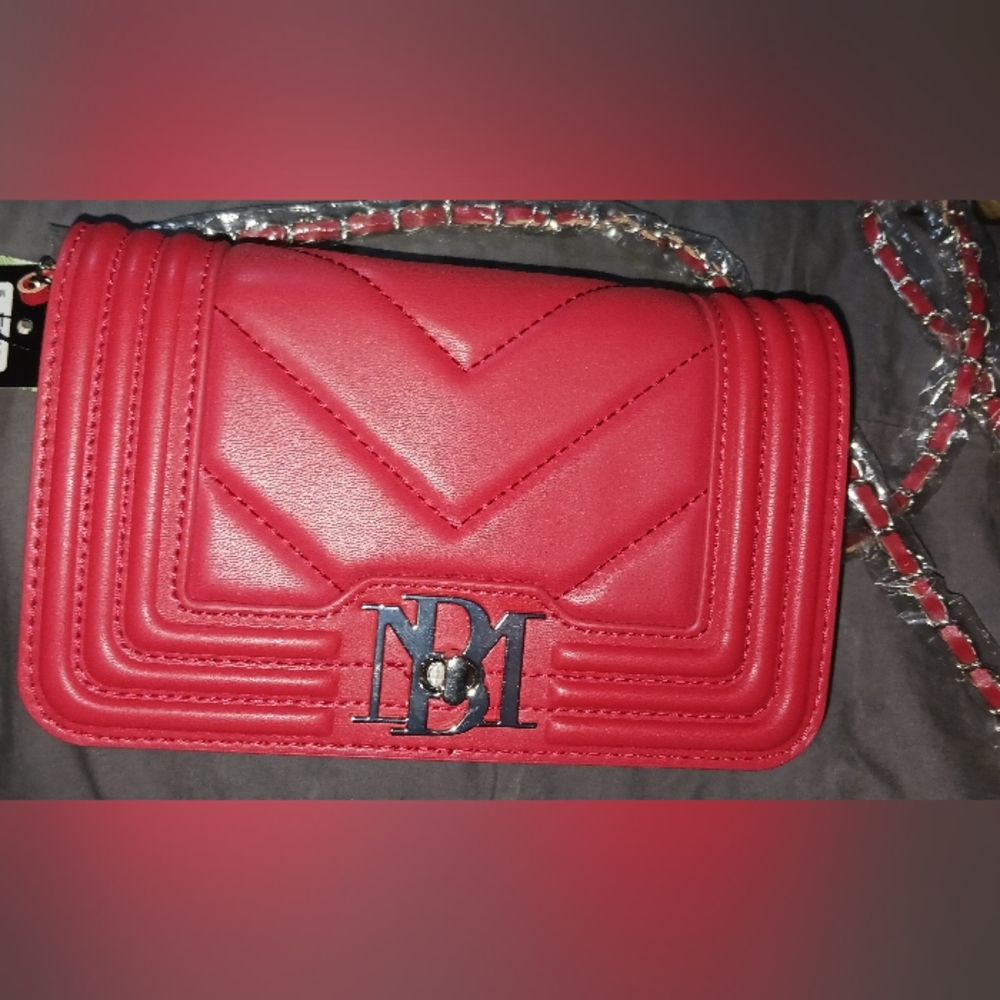 Badgley Mischka NWT Red Crossbody bag